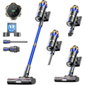 Cordless Stick Vacuum Cleaner, Upgraded 650W 55KPa Powerful Suction, 70-Min Runtime, Self-Standing Vacuum with Touchscreen, Anti-Tangle Wireless Vacuum Cleaner for Home, Pet Hair, Carpets & Hard Floors